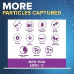 Filtrete NDP00-4IN-2 Yüksek Performanslı Hava Filtresi, Beyaz