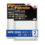 Filtrete Premium sağlıklı Living Filter, EA03-2PK-6E