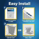 Filtrete Premium sağlıklı Living Filter, EA03-2PK-6E