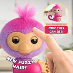 Fingerlings İnteraktif Bebek Maymun Dokunmaya Tepki Veriyor - 70+ Ses ve Tepki - Charli (Mor)