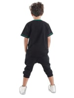Finish Erkek Çocuk T-shirt Kapri Şort Takım