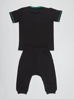 Finish Erkek Çocuk T-shirt Kapri Şort Takım