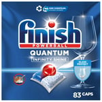 Finish Quantum Infinity Shine 83 Kapsül Bulaşık Makinesi Deterjanı Tableti (1 x 83 Kapsül)