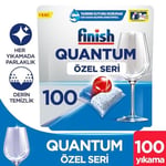 Finish Quantum Özel Seri 100 Kapsül Bulaşık Makinesi Deterjanı Tableti (1 x 100 Kapsül)