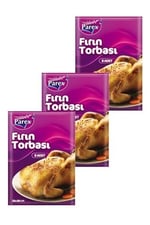 Fırın Torbası 8 Adet 24 x 38 cm Üçlü Set