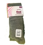First Gri Renk 6 Çift First Burun Dikişsiz Külotlu Çorap Gri 9-10 Yaş