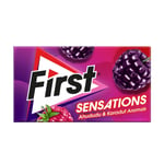 First Sensations Ahududu Karadut Aromalı Şekersiz Sakız 27 gr