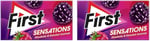 First Sensations Ahududu & Karadut Aromalı Sakız 27 gr 2li paket