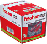 Fischer Duopower 10 X 80 Evrensel Dübel, Asma Dolapları, Beton, Duvar Rafları, Plaka Yapı Malzemeleri Vb. Sabitlemek İçin. -25 Adet Ürün No. 538242, Gri