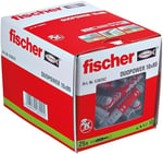 Fischer Duopower 10 X 80 Evrensel Dübel, Asma Dolapları, Beton, Duvar Rafları, Plaka Yapı Malzemeleri Vb. Sabitlemek İçin. -25 Adet Ürün No. 538242, Gri