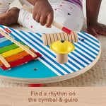 Fisher-Price Ahşap Müzik Keyfi 3 ahşap parçadan oluşan Fisher-Price Ahşap Müzik Keyfi ve oyuncak perküsyon enstrümanları HXT91