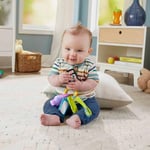 Fisher-Price Birden fazla dil desteğiyle 6 ay ve üzeri bebekler için müzik çalan, dişlik ve ayna içeren Eğlen ve Öğren Eğlenceli Aktivite Anahtarı, HWY40
