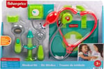 Fisher-Price Doktor Seti Okul öncesi çağdaki 3 yaş ve üzeri çocuklar için 7 parçadan oluşan Fisher-Price Doktor Seti doktor oyuncakları HYH26