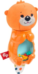 Fisher Price Eğlenceli Arkadaşlar Dişlik ve Çıngıraklar, Su Samuru FXC21