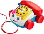 Fisher-Price Geveze Telefon Fisher-Price Eğitici Geveze Telefon, Sürüklenebilir, Klasik, Çevirmeli Oyun Telefonu FGW66 FGW66