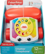 Fisher-Price Geveze Telefon Fisher-Price Eğitici Geveze Telefon, Sürüklenebilir, Klasik, Çevirmeli Oyun Telefonu FGW66 FGW66