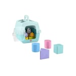 Fisher-Price Hayvan Dostlarımın Çantası Fisher-Price Şirin Dostlar Hayvan Dostlarımın Çantası, bebekler ve yürüme çağındaki çocuklar için şekil eşleştirme oyuncağı, 8 blok HTW93