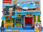 Fisher-Price Little People Eğlenceli Havaalanı Fisher-Price Little People Eğlenceli Havaalanı, uçak ve 3 oyun aksesuarı, bebekler için oyun seti HTJ26