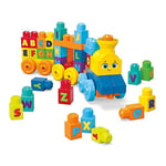 Fisher-Price Mega Bloks Müzikli Alfabe Treni, Gerçek Sesler ve Müzik ile Harfleri Öğretir FWK22