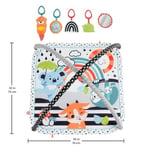 Fisher-Price Neşeli Hayvanlar 3'ü 1 Arada Jimnastik Merkezi™ Fisher-Price Neşeli Hayvanlar 3'ü 1 Arada Jimnastik Merkezi oyun minderi HBP41