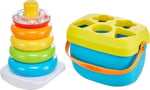 Fisher Price Renkli Halkalar® & “renkli Bloklar® Eğitici Ve Eğlenceli Oyuncak Seti