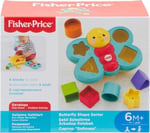 Fisher-Price Şekil Eşleştirme Arkadaşı Kelebek Fisher-Price Şekil Eşleştirme Arkadaşı Kelebek, 6 Bloklu, Şekil Eşleştirme Oyunu CDC22 CDC22