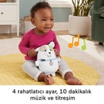 Fisher Price Sevimli Köpekçik Uyku Arkadaşı, yenidoğanlar için pelüş bebek oyuncağı ve taşınabilir ses makinesi, HTJ68 - Seçenekler: Köpekçik, Koala, Su Samuru, Tavşancık