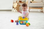 Fisher Price Sıralama Oyuncağı Renkli Bloklar, Bebeğinize şekilleri, renkleri ve daha fazlasını tanıtan klasik yerleştirme ve sıralama eğlencesi, FFC84