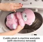 Fisher-Price Uyku Arkadaşı Su Samuru oyuncağı ve ses makinesi, yenidoğanlar için, Nefes alıp verir gibi hareket eden, ışıklı ve taşınabilir, JLJ33