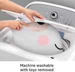 Fisher-Price Yenidoğanlar için karın üstünde oynama oyuncağı, Sevimli Köpekçik Büyük Oyun Minderi ve duyusal gelişim aktiviteleri, HYR51