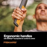 Fiskars 81 cm PowerGear2 Çelik Bıçaklı Bahçe Budama Makası, 5 cm Çapa Kadar Dal Kesimi