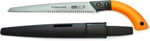 Fiskars Ahşap Testeresi Yeşil, Sabit Bıçak, Plastik Kılıf Dahil, Düz Kesim, Bıçak Uzunluğu: 33 cm, Paslanmaz Çelik Bıçak, Siyah/Turuncu, SW84, 1001620