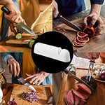 Fiskars bıçak bileyici için düz çelik bıçaklar, Keramikschleifstein, fonksiyonel form, Roll-Sharp, beyaz/turuncu, 1014214