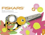 Fiskars Çocuk hayvan makası arı motifli, 4 yaşından itibaren, uzunluk: 13 cm, sağ ve sol elini kullananlar için, paslanmaz çelik bıçak/plastik saplar, sa - Seçenekler: Arı., Balık., Panda, Uğur böceği