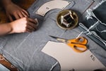 Fiskars El sanatları, dikiş ve ofis işleri için evrensel makas, Klasik, Uzunluk: 21 cm, Sağ elini kullananlar için, Turuncu, 1005148