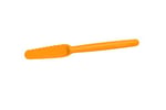 Fiskars Fruehstuecksmesser 3 parça, toplam uzunluk: 22 cm, plastik, beyaz/turuncu/gri, fonksiyonel form, 1016121