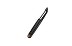 Fiskars Hareketli bıçaklı soyucu, uzunluk: 18 cm, çelik/plastik, fonksiyonel şekil, siyah/turuncu, 1014419