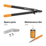 Fiskars Orijinal yedek bıçak ve vidalar Bypass dişli budama makası L102, L72, L76, gri, 1026284 için - Seçenekler: Bıçak L102, L72, L76, Bıçak L109, LX99, L93, L99, Bıçak L70...