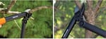 Fiskars PowerGear L31, 1000581 örs dişli budama makası, kuru ve sert ahşap için, yapışmaz kaplama, sertleştirilmiş hassas çelik, uzunluk: 39 cm, siya - Seçenekler: L31 (Ast Ø 3,5 cm), L77 (Ast Ø 5 cm)