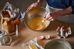 Fiskars Silikon kaplamalı telleri ile çırpma telleri, uzunluk: 29,7 cm, plastik/silikon, turuncu/beyaz, fonksiyonel şekil, 1023613