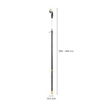 Fiskars Zürafa kesme seti, Bypass teleskopik kesme zürafası, çelik bıçak/alüminyum sap, 2,4-4 m, UPX86 ve adaptörlü ağaç testeresi, sertleştirilmiş çelik, 46 cm, 1023634