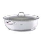 Fissler 033 – 701 – 38 – 000/0 Edelstahlbraeter indüksiyon, 38 cm Kızartma Tavası, 45 x 36,5 x 14,5 cm