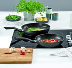Fissler Cenit 2 parça Tava Seti ( 045-301-02-100 or 0 ), yapışmaz kaplamalı alüminyum tava - indüksiyon uyumlu
