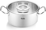 Fissler Original Profi Collection Cam Kapak Kısa Tencere 24 cm