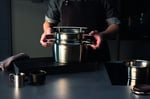 Fissler Phi Collection kızartma tavası (20 cm, 2,3 l), cam kapaklı, paslanmaz çelik, indüksiyonlu ocaklara uygun, enerji tasarruflu, bulaşık makinesinde yıkanabilir, üstün kalite, Almanya'da