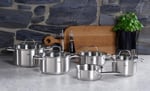 Fissler San Francisco/Paslanmaz Çelik Tencere (3,3 L - Ø 20 cm) Cam Kapaklı Tencere, Dökme Kenarı, Ölçüm Ölçeği - Endüksiyon - Seçenekler: 1,9 L - Ø 16 cm, 3,3 L - Ø 20 cm, 5.3 liters