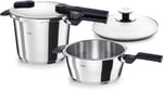 Fissler Vitaquick Glossy Düdüklü Tencere 6+3,5 Litre