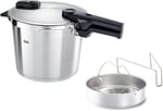 Fissler Vitaquick Premium Düdüklü Tencere Buhar Aparatı Gümüş 6 Litre