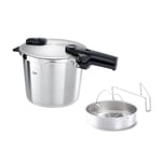 Fissler Vitaquick Premium Düdüklü Tencere Buhar Aparatı Gümüş 6 Litre