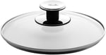 Fissler/Şeffaf Cam Kapak (Ø 22 cm) Tava, Tencere ve Düdüklü Tencere için Yedek Kapak - Bedenler: 20 cm, 22 cm, 32 cm